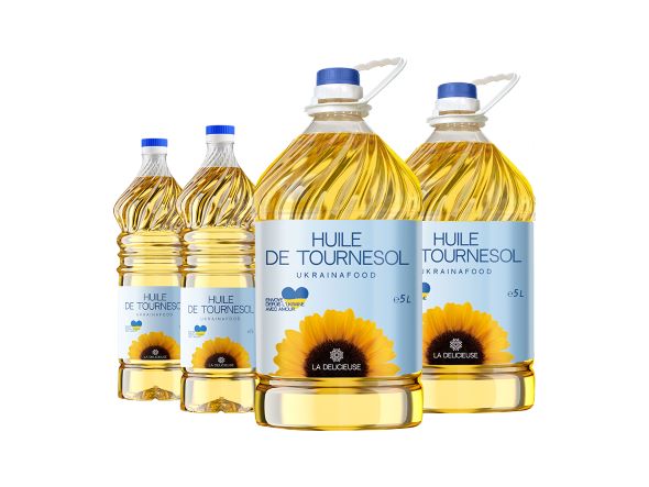 Huile de tournesol 1 l - 6 x 1 l - Pack avantageux - Huile de fritures :  : Epicerie